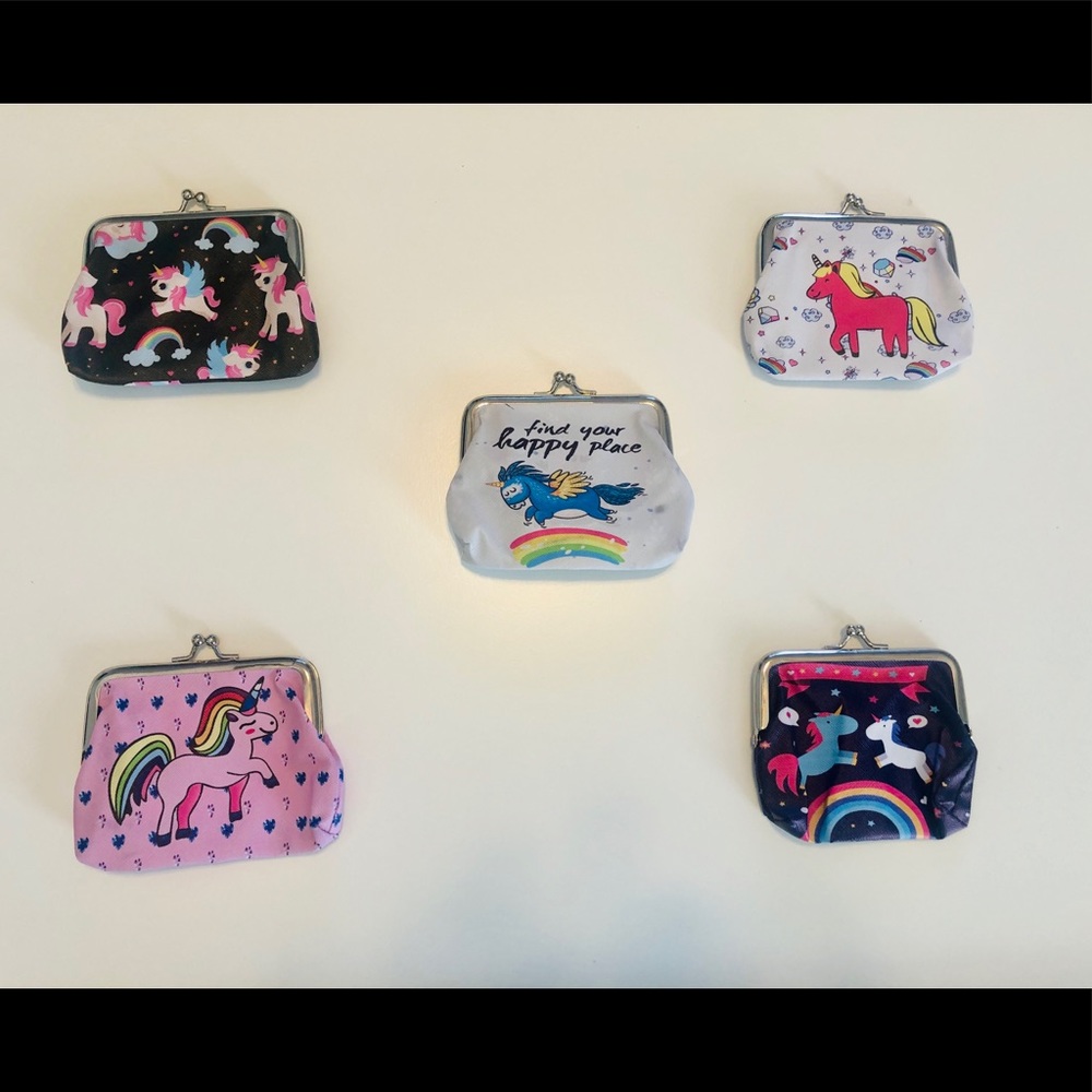 Unicorn 🦄 coin purses